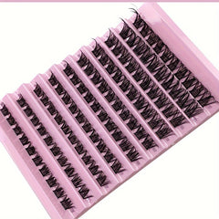 100pcs 8-16mm Mix D Curl Cluster Lashes Individual Lashes Lash Extensions