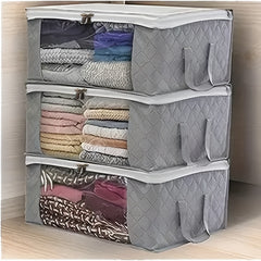 Large Capacity Underbed Storage Bag Clothes Quilt Dustproof Household Organizer