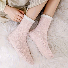 6 Pairs Twist Textured Socks Women's Stockings