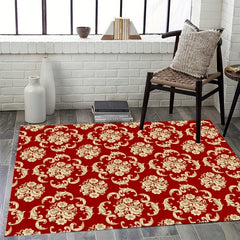 Rose Pattern Large Area Carpet for Living Room Bedroom