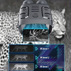 Night Vision Binoculars 1080P 5X Zoom Long Distance Infrared Obs