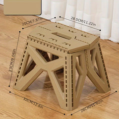 Portable Folding Stool for Fishing Camping Plastic Small Stool