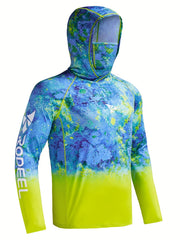 Rodeel Men's Fishing Shirt UPF 50 Sun Protection