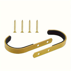 2pcs Wall Mounted Rack Storage J hook Hanging Equipment