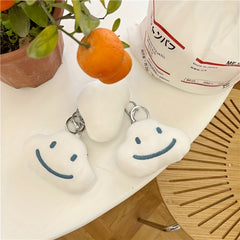 Cloud Plush Pendant Soft Sponge Cartoon Keychain Bag Ornament