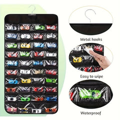 1:64 Scale Car Model Hanging Bag - Dust Proof Organizer & Display Rack