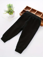 Dino Print Boys Soft Long Pants Spring Autumn Kids Clothing