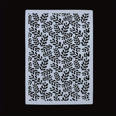 A4 Leaf Painting Template for Various Surfaces - DIY Adhesive Decorations