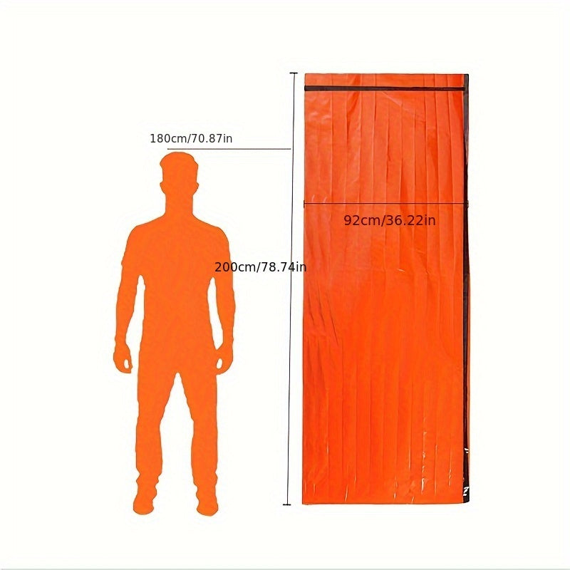 First Aid Sleeping Bag Outdoor Portable PE Aluminum Film Insulation