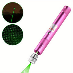 PC Green Laser Pointer USB Rechargeable Torch for Camping Hiking