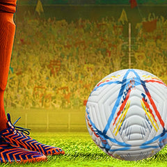 Size 5 PU Classic Soccer Ball Wear resistant Football