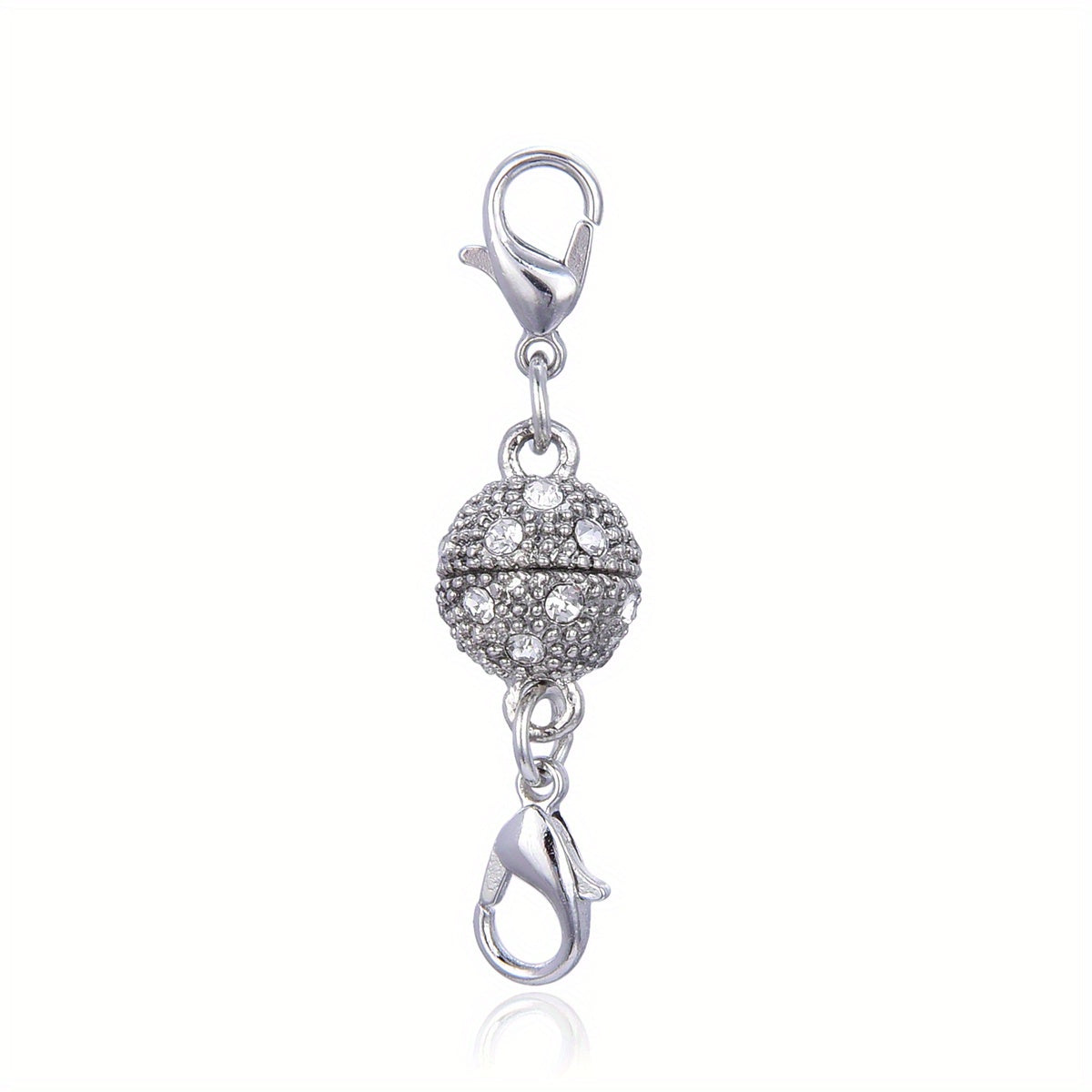 2pcs 8 10mm Extender Clasps Metal Ball Magnetic Clasps For Necklace Bracelet