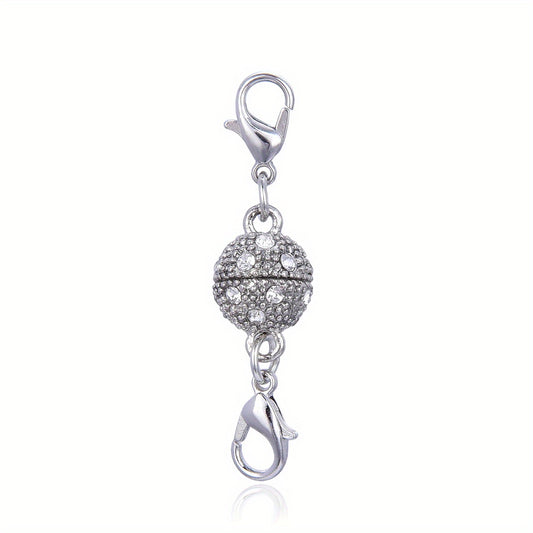 2pcs 8 10mm Extender Clasps Metal Ball Magnetic Clasps For Necklace Bracelet