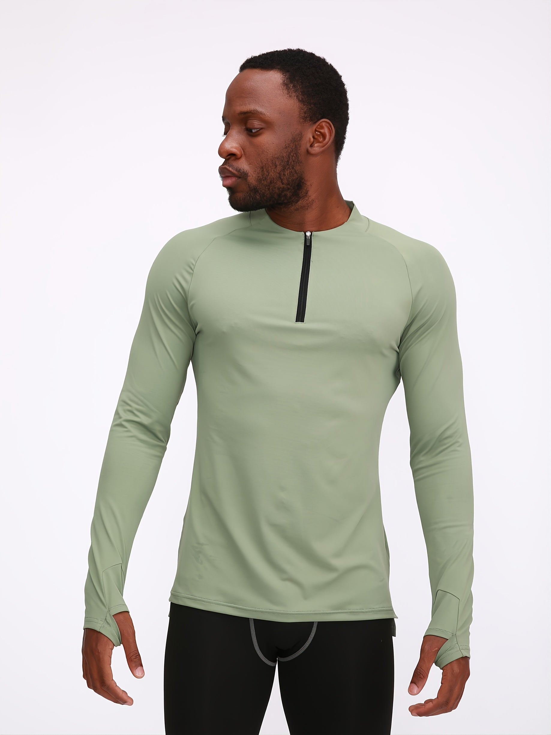 Autumn Fitness Clothes Long Sleeve Quick Drying Breathable Outdoor Running Compr