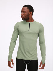 Autumn Fitness Clothes Long Sleeve Quick Drying Breathable Outdoor Running Compr