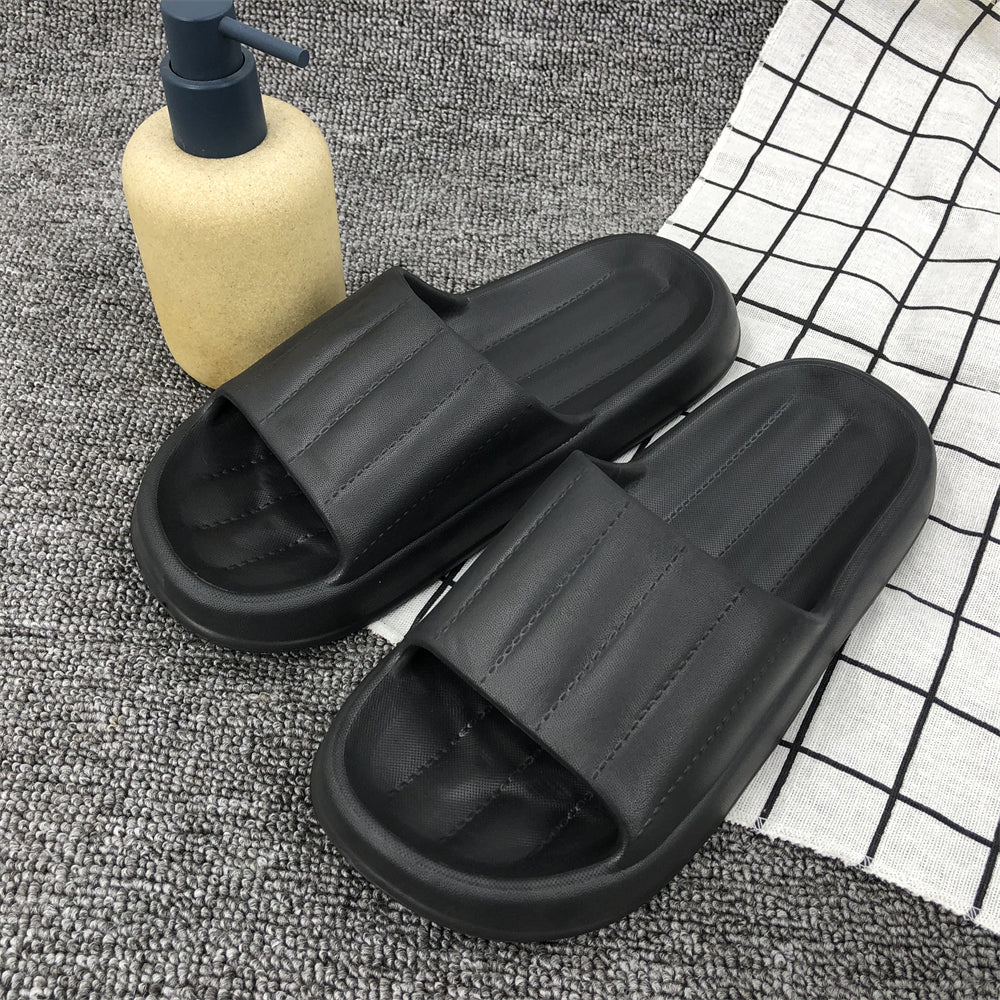 Men's Cloud Slides Pillow Slippers Lightweight Non slip Shoes