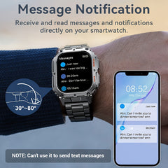 Smart Watch 4 Screen 360mAh Waterproof Sport Mode Voice Calls Music