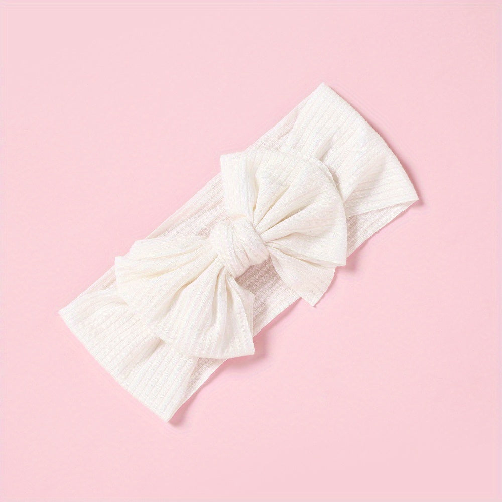 Adorable Baby Girls Bow Hairband Soft Headband Hair Accessories
