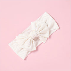 Adorable Baby Girls Bow Hairband Soft Headband Hair Accessories