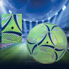 Glowing Reflective Football Size 5
