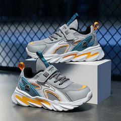 Boy's Chunky Breathable Shoes Soft Sole Sneakers For Outdoor Activities