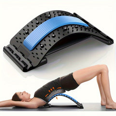 Adjustable Back Massage Stretcher for Spine Board Waist Stretching