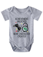Game Console Pattern Newborn Romper Baby Creeper Clothing
