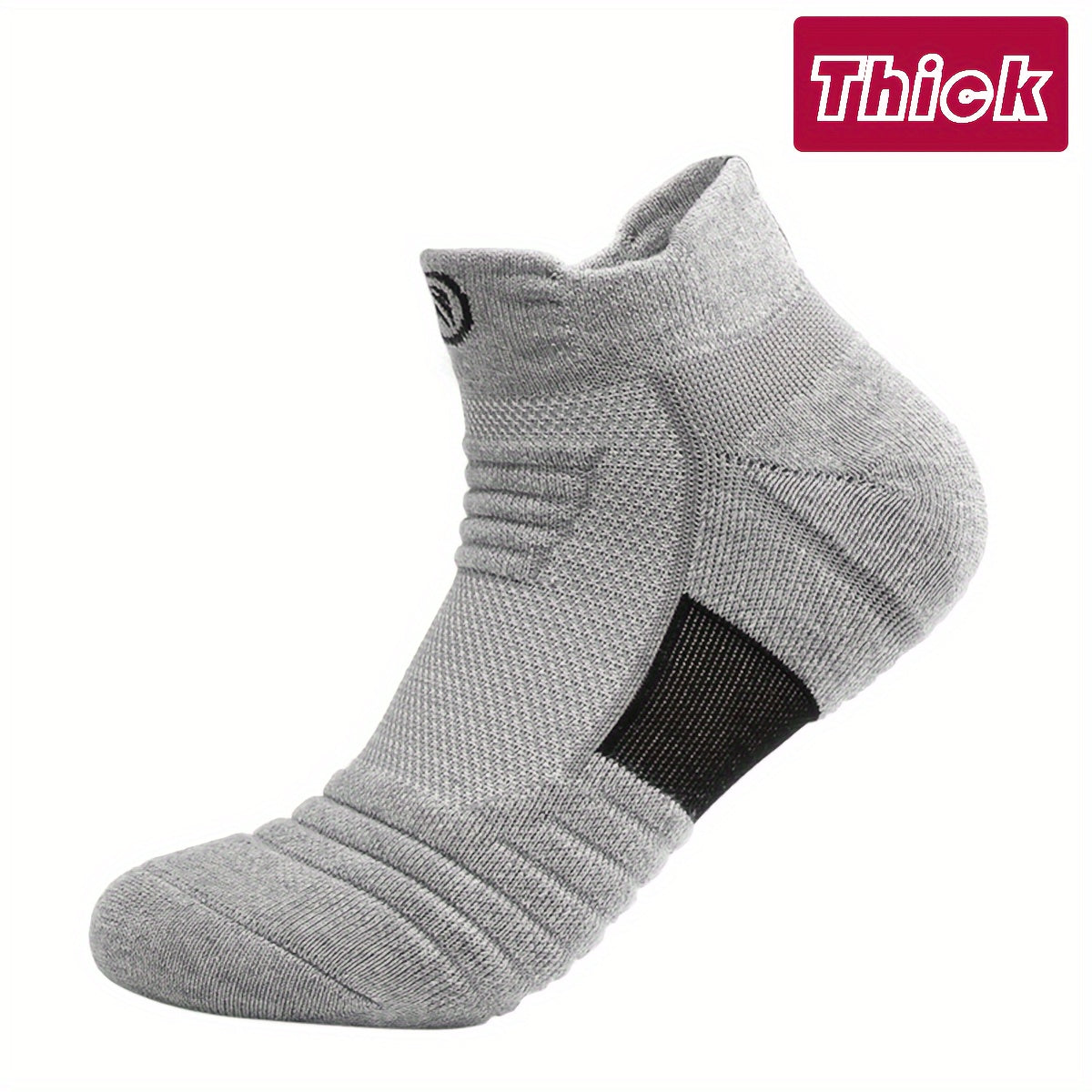 Men's Breathable Non-slip Athletic Ankle Socks 4-Pack