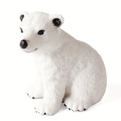 Animal Model Bear Polar Bear Small Set Microlandscape Dolls Toys