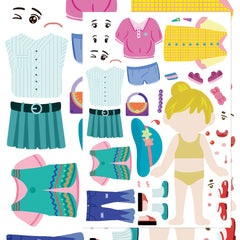 YWWBLD Cartoon Princess & Prince Stickers Self Adhesive DIY Craft Decor