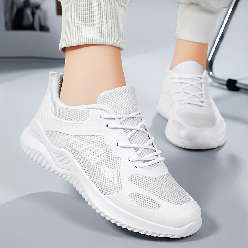 Women's Mesh Breathable Running Shoes Lightweight Soft Bottom Sports Shoes