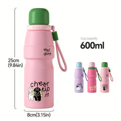 20oz Double Wall Vacuum Insulated Water Bottle Stainless Steel Sports Cup