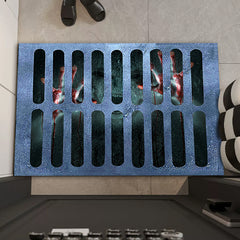 Clown Halloween Entry Doormat Horror Carpet
