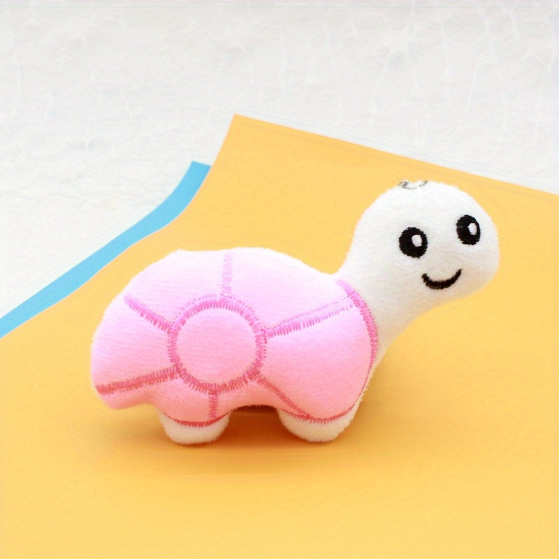 Turtle Doll Charm Little Turtle Car Keychain Plush Toy Doll Pendant