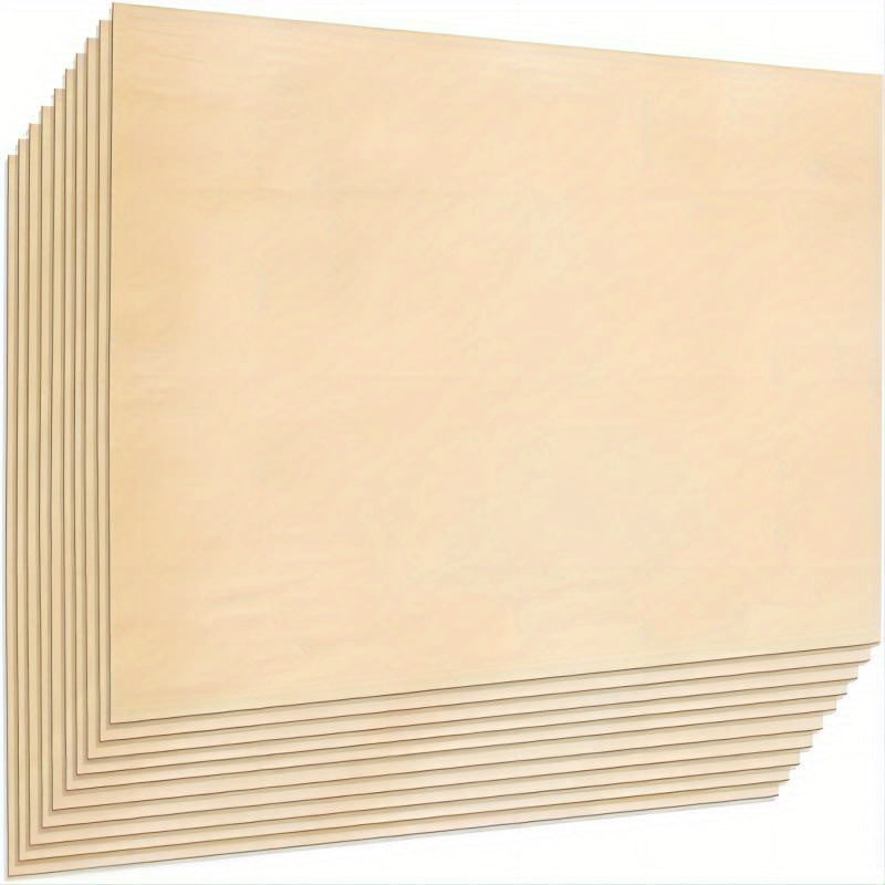 8pcs Unfinished Wood Balsa 200 X 100 X 2mm Plywood Board