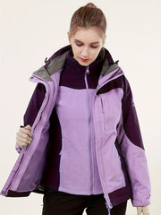 BEAUME 3-in-1 Winter Ski Jacket Waterproof & Windproof Outdoor Coats