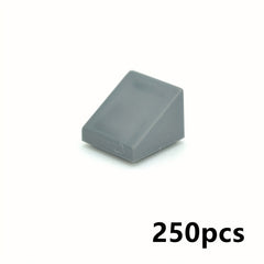 250pcs Bevel Bricks Smooth Surface Toy 54200 Compatible