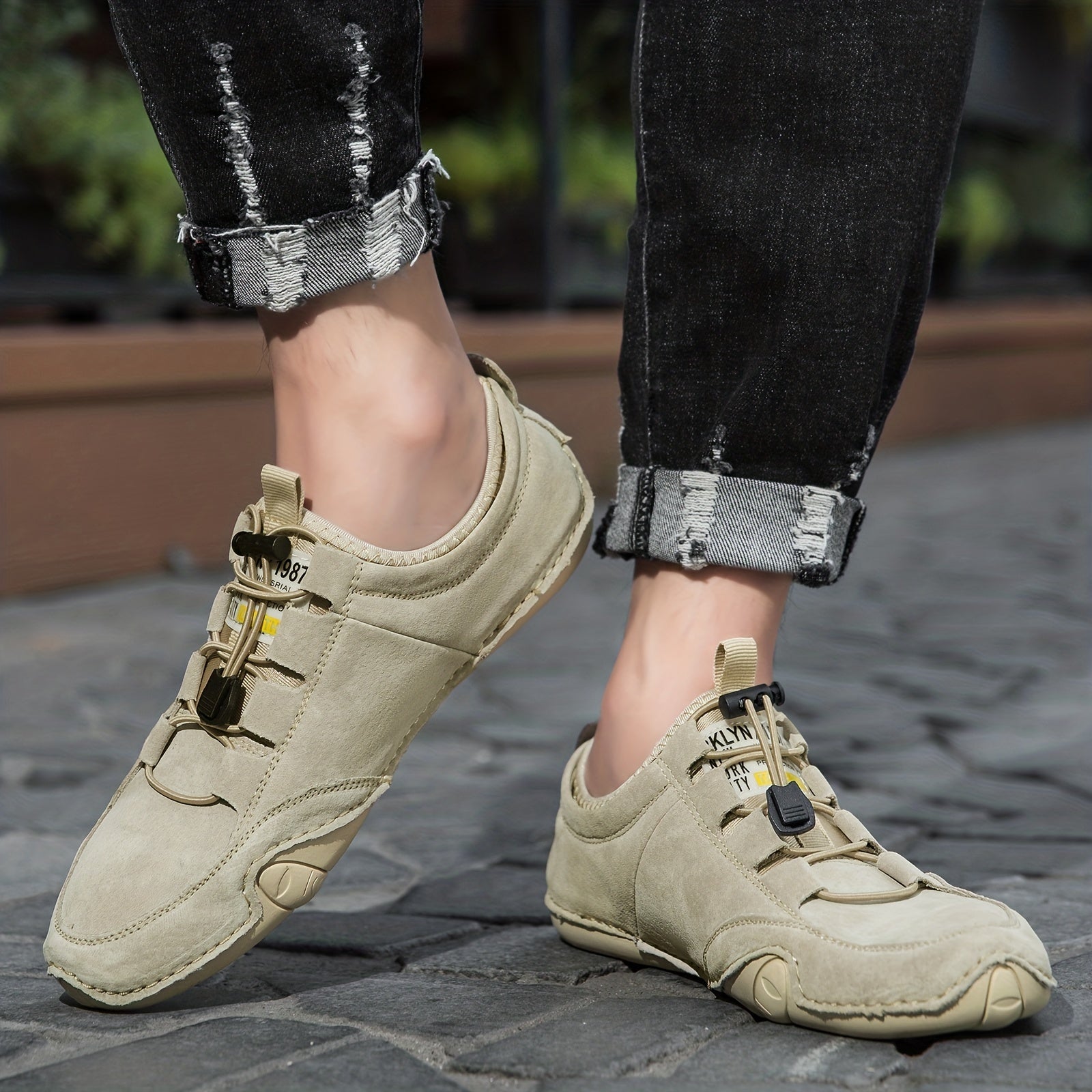 Men's Lace-up Boots Casual Outdoor Anti-skid Wear-resistant