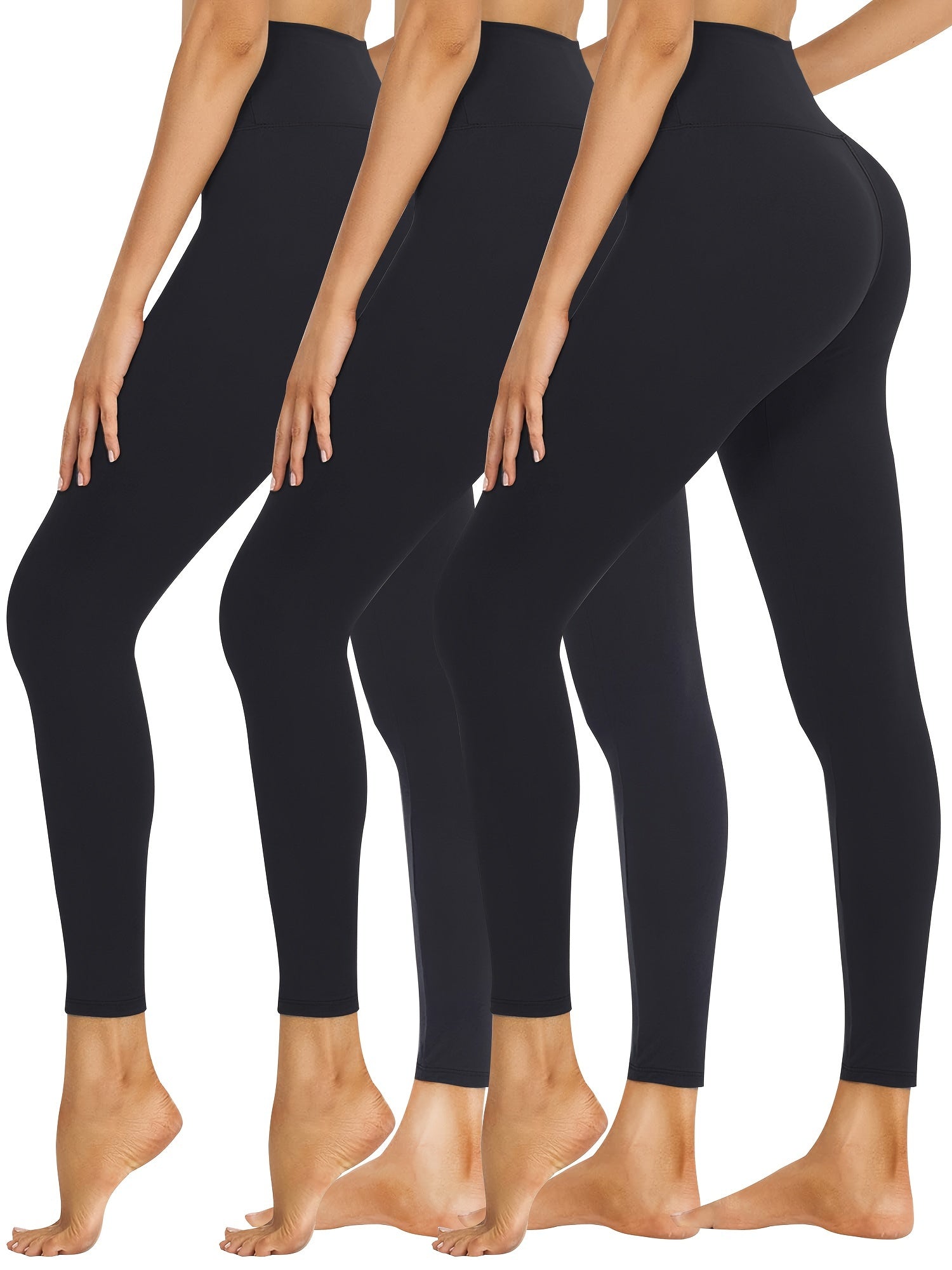 3Pcs High Waist Yoga Leggings Women's Activewear