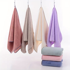 Soft Coral Fleece Hand Towel Absorbent Towel for Home Bathroom