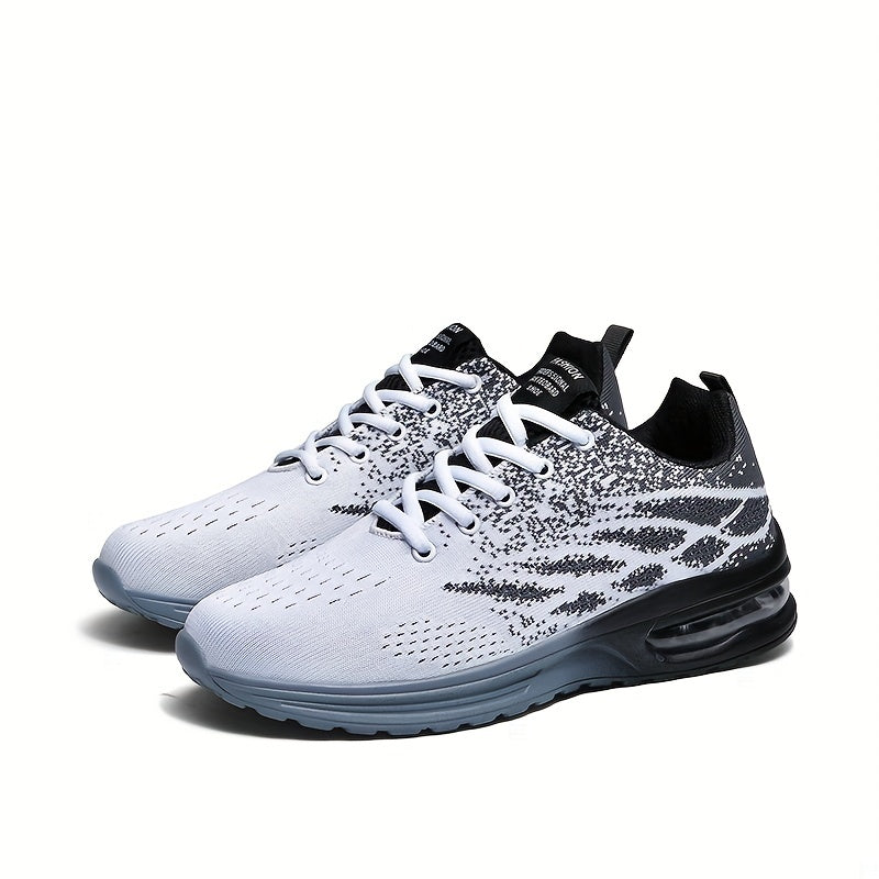 Men's Lace up Sneakers Athletic Shoes Air Cushion Shock Breathable