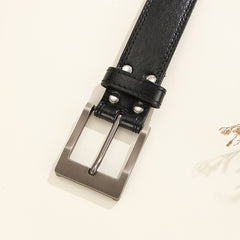 Youthful Men's Decorative Pin Buckle Jeans Belt