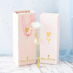 24 Golden Roses Mother's Anniversary Valentine Birthday Gift For Mum
