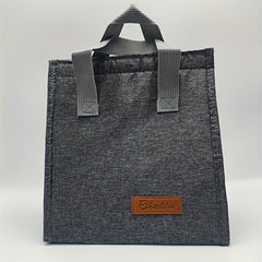 Insulated Lunch Bag Portable Thermal Tote Aluminum Lining Bento Box Carrier