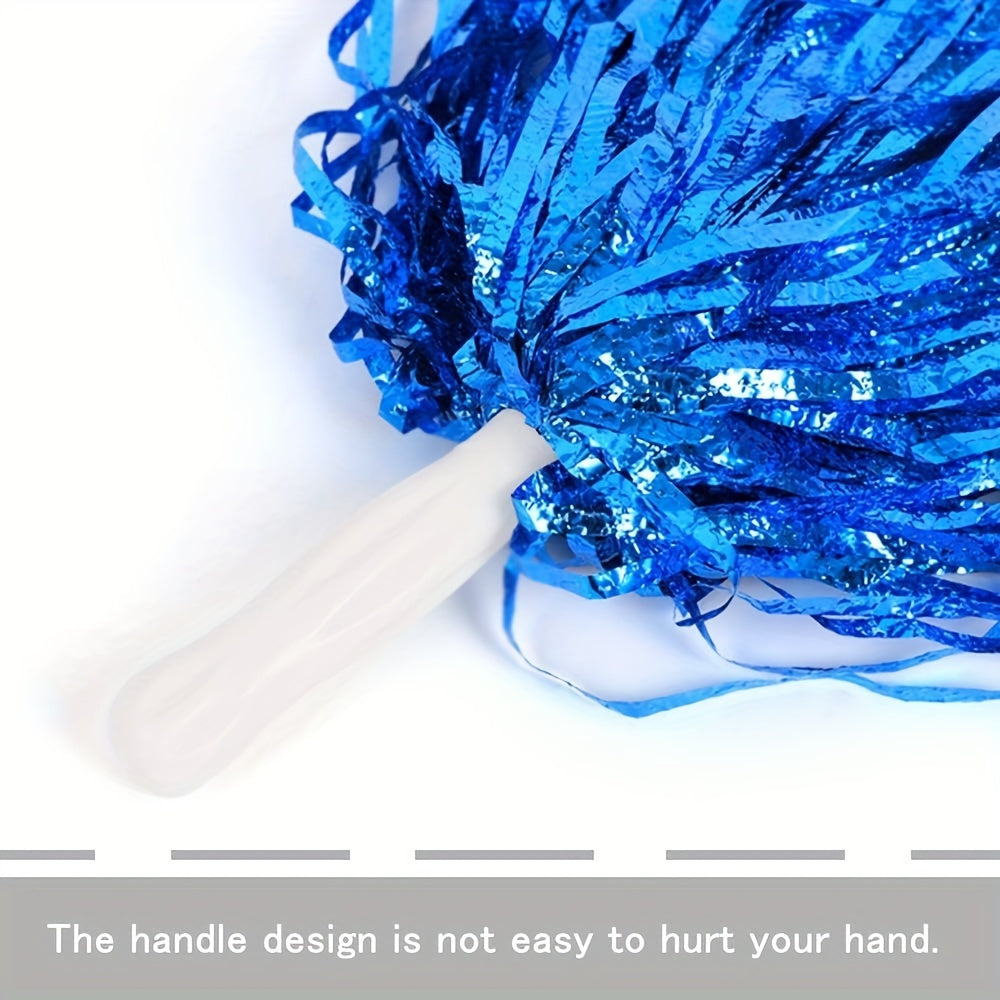 2pcs Cheerleading Pom Poms for Dance Sports Game Party
