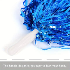 2pcs Cheerleading Pom Poms for Dance Sports Game Party
