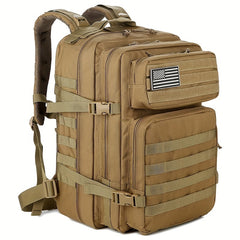 45L Military Backpack Large Capacity Mountaineering Bag Bug Out Bag Hiking Rucks
