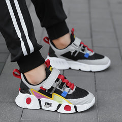 Boy's Chunky Shoes Comfy Non Slip Soft Sole Casual Sneakers