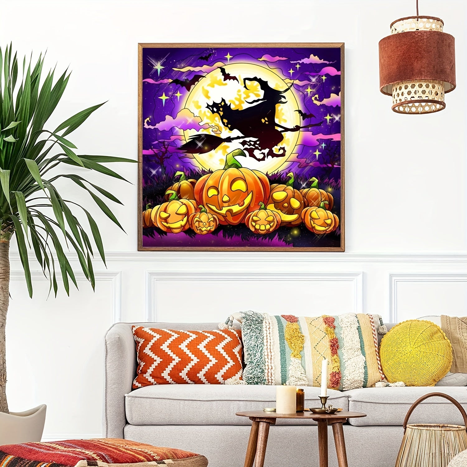 Halloween Pumpkin DIY 5D Diamond Painting Kit