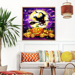 Halloween Pumpkin DIY 5D Diamond Painting Kit